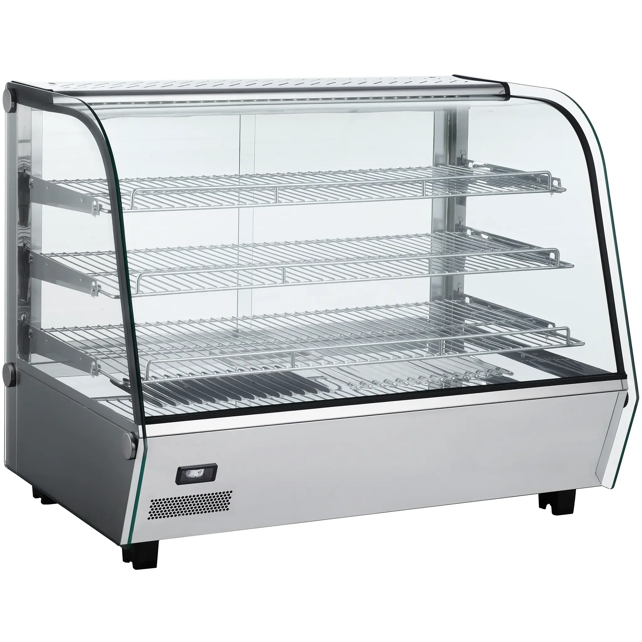 Alpha ACDW-36 Curved Glass Display 34" Food Warmer
