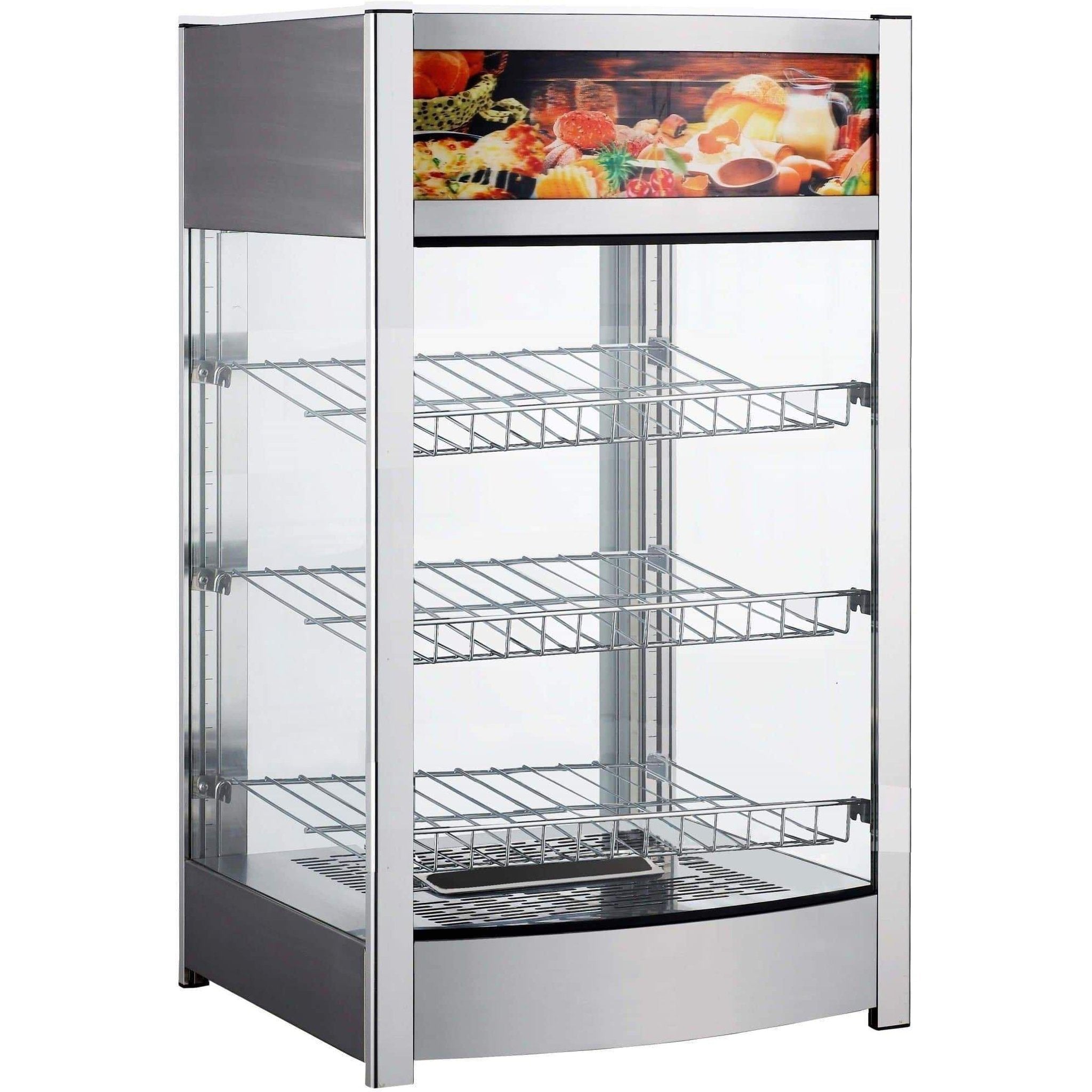 Alpha ADW-97 Glass Display 18" Food Warmer