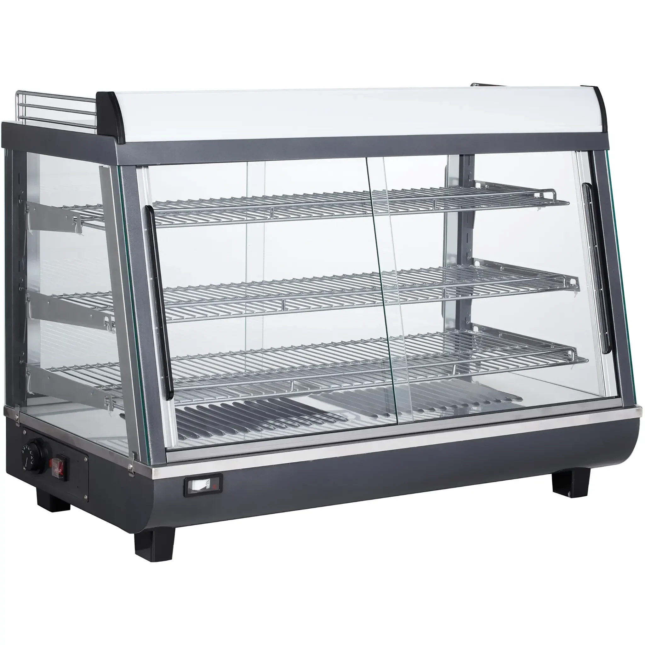 Alpha APDW-36 Deluxe Glass Display 36" Food Warmer