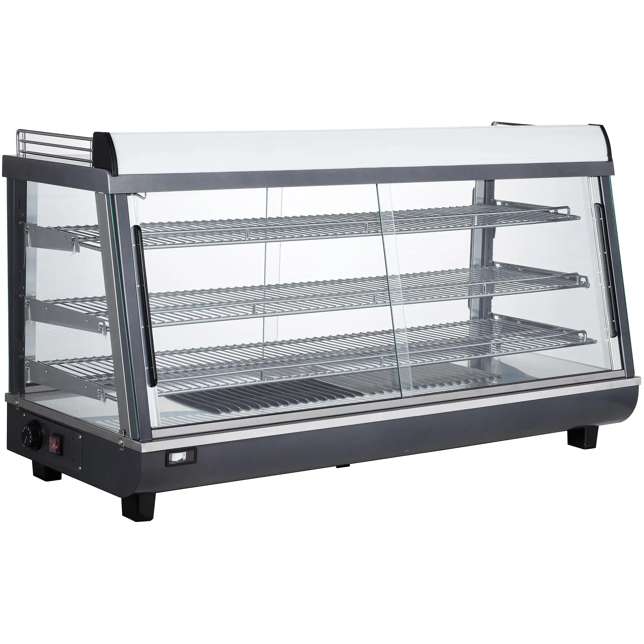 Alpha APDW-48 Deluxe Glass Display 48" Food Warmer