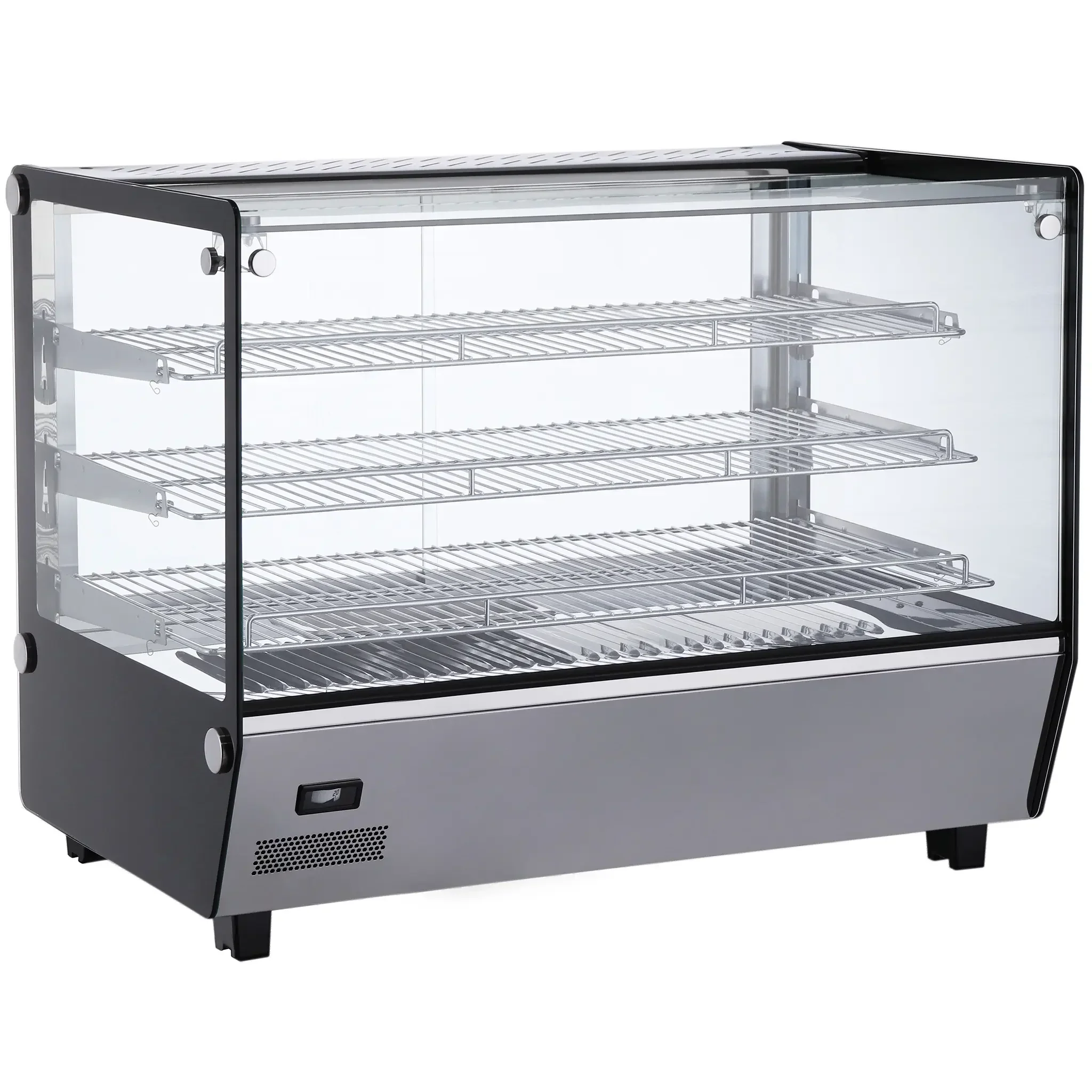 Alpha ASDW-36 Square Glass Display 34" Food Warmer